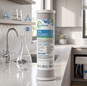 Bloc de charbon actif compressé GreenBlock respectueux de l'environnement pour les systèmes de filtration d'eau, filtre à eau de premier choix, best-seller sur le marché - Product Image 1