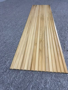 Panneaux muraux en bois Tambour, panneaux décoratifs d'intérieur pour salle à manger, salon, salle de bain, fonction d'insonorisation - Product Image 4