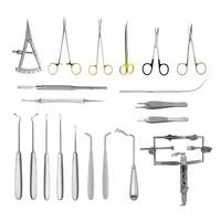 SURGINEXA Instruments chirurgicaux pour la réparation du palais cleft, kit de 36 écarteurs buccaux en acier allemand dans une boîte en acier pour interventions chirurgicales orales