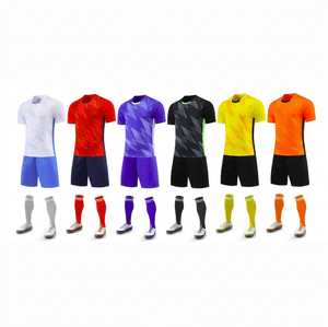Tenues de football orange de haute qualité, uniformes de football pour jeunes, maillots d'entraînement de football pour hommes - Product Image 1