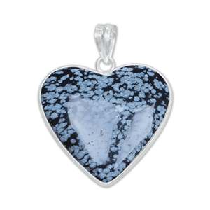 Collares con Colgante de Piedras Preciosas en Forma de Corazón, Plateados en Plata, Hechos a Mano, Surtidos, Regalo de Boda para Ella, Joyería de Compromiso Moderna - Product Image 3