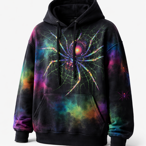 Sudadera con Capucha de Araña Colorida Personalizada al por Mayor, 100% Algodón - Fabricante OEM para Pedidos al por Mayor - Product Image 3
