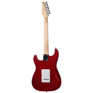 Chitarra elettrica Sunset Red con tastiera in palissandro - Product Image 6