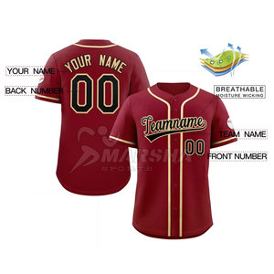 Latest Design Custom Logo Baseball Uniform Best Selling Wholesale <b>Cheap</b> Price Baseball Uniform For Online Sale - Product Image 4