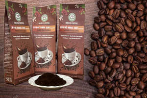 กาแฟโรบัสต้าบด กาแฟโรบัสต้าเวียดนาม รสเข้มข้น หอมกรุ่น 100% กาแฟโรบัสต้าบดคั่วกลาง เมล็ดกาแฟธรรมชาติ - Product Image 4