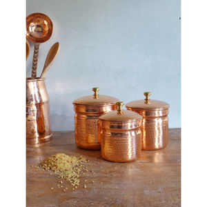 Contenedor Metálico Galvanizado al por Mayor con Asa y Tapa Hermética para Organización de Cocina, Tarro de Almacenamiento Metálico - Product Image 5