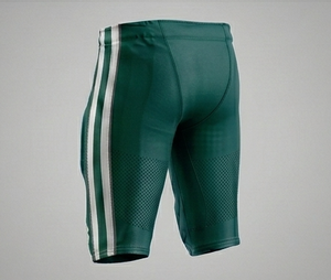 Camiseta de Fútbol Americano para Hombre, Verde, Sublimada, Sin Mangas, de Malla, Transpirable, Ajuste Atlético, para Adultos - Product Image 6