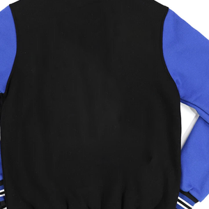 Customized Greek Letter ZPB Varsity Jacket Women Cotton Fleece Embroidered Crest Greek Sorority Apparel Breathable Stand Collar - Product Image 5