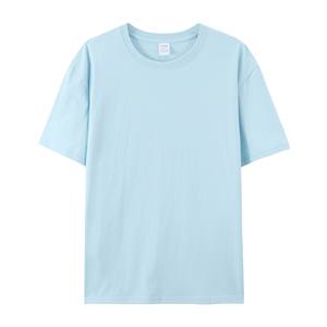 T-shirt femme rose uni à manches courtes, col rond, coupe ajustée, style décontracté, 100% coton jersey tricoté, respirant, à porter toute l'année - Product Image 4