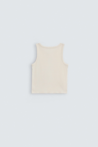 2025 Summer Women's Square Collar Short Canvas Fashion Casual Small Strap Tank <b>Top</b> - Product Image 4