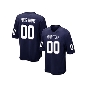 เสื้อเจอร์ซีย์เล่นกีฬาอเมริกันฟุตบอลเสื้อกีฬาพิมพ์ซับลิเมชันตามสั่งสไตล์ที่เป็นเอกลักษณ์ - Product Image 4