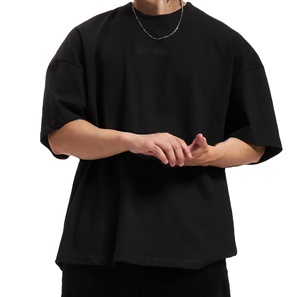 Camiseta Extra Grande de Algodón 100% Personalizada al por Mayor, Ropa de Verano, Cuello Redondo, Diseño Impreso, Personalizable, Transpirable, Talla Grande, Manga Corta - Product Image 1