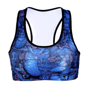 Women's Backless Sports Bra Straps Wireless Padded Workout Bra Gym Fitness Crop Top USA Europe Wholesale Trend - Product Image 3