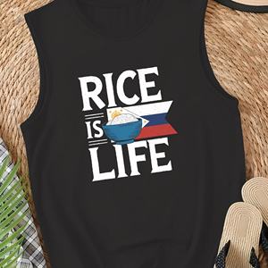 RICE IS <b>LIFE</b> Women's casual <b>vest</b> - Product Image 2
