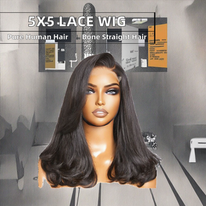 100% vierge non traitée vietnamien cuticule cheveux couleur naturelle Transparent soyeux droit frontal 13*4 disponible petit grand Long - Product Image 6