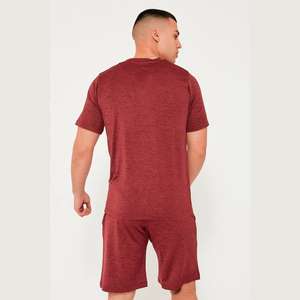ชุดเซ็ตฤดูร้อนสองชิ้นสำหรับผู้ชาย คุณภาพพรีเมียม ลายฟอกสี  ขนาดโอเวอร์ไซส์ เสื้อยืดและกางเกงขาสั้นผ้าฝ้าย ระบายอากาศได้ดี  รับสกรีนโลโก้ - Product Image 2