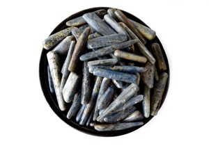 Wholesale Bulk Blue Kyanite Tumbled Stones Semi Precious Crystal Gravel <b>Stone</b> For Home Decor <b>Art</b> - Product Image 3