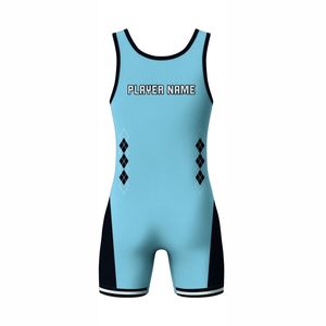 Cheap Price Custom Printed Stretch Quick Dry Breathable Wrestling <b>Singlet</b> for <b>Men</b> with Custom Color and Design Options OEM Size - Product Image 2