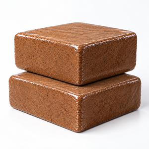 Bloque de Turba de Coco de Bajo Contenido Electrolítico (EC) de 5 kg, Alternativa al Suelo para Bolsas de Cultivo Hidropónico, Cultivo sin Suelo, Ecológico y con Alta Retención de Agua - Product Image 6