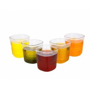 Ensemble de 6 verres à eau en ABS de 250 ml, anti-fuite, design moderne, pour hôtels et restaurants, fabricant indien, meilleur prix - Product Image 1