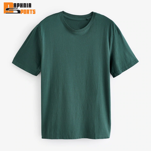 Camisetas de Manga Corta para Hombre, Tejidas, 100% Algodón, Formales, Ecológicas, Transpirables, con Logotipo Personalizado Impreso, de Alta Calidad - Product Image 5