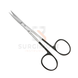 Tijeras Super Cut Iris de Acero Inoxidable Alemán TC, Tijeras Oftálmicas Microquirúrgicas, CE ISO 13485, Blush Surgical - Product Image 6