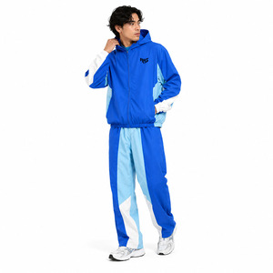 Conjunto Deportivo Cortavientos de Moda, Chaqueta con Estampado Reflectante de Nailon, Pantalones Deportivos, Conjunto de 2 Piezas, Cortavientos de Nailon - Product Image 6