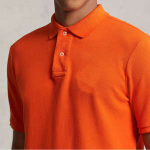 Polo en polyester uni pour hommes, vente en gros, personnalisable avec logo, idéal pour le golf - Product Image 5