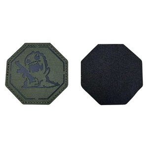 Parche rectangular de tela tejida con diseño bordado de la bandera de México, parche de tela para coser en uniformes y bolsos - Product Image 2