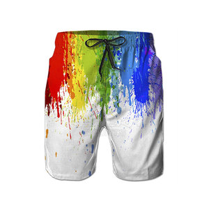 Soldes en ligne : Nouveaux shorts unisexe en coton 100% à séchage rapide, légers et de haute qualité, avec design unique et sublimation intégrale, pour hommes, vente en gros - Product Image 5