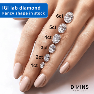 Diamante Sintético D'vins Jewels IGI, Corte Especial, 6.07ct, Color E, Claridad VS, Ovalado Modificado Brillante, para Joyería - Product Image 4