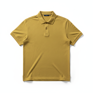 Polo Clásico de Piqué para Hombre, Camiseta de Golf Casual de Manga Corta con Cuello Acanalado y Tecnología que Absorbe la Humedad - Product Image 1