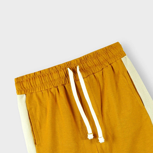 Ensemble court en coton pour homme, nouvelle mode, aspect denim, impression personnalisée, respirant, séchage rapide, tenue deux pièces, vente en gros OEM - Product Image 4