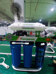 Purificateur d'eau RO en acier inoxydable 100 GPD, meilleur prix OEM, robinet électrique intelligent sous l'évier, eau dure, usage domestique - Product Image 2