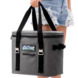 Borsa Termica Impermeabile e Isolante per Picnic, Cibo e Bevande Fredde - Capacità 24 Lattine, Materiale PEVA - Product Image 6