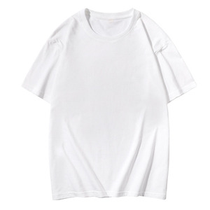 เสื้อยืดคอกลมทรงปกติ ผ้าคอตตอนหวี 100% ระบายอากาศ แห้งเร็ว สำหรับผู้ชาย แขนสั้น  รับผลิตแบบ OEM พร้อมสกรีนโลโก้ตามสั่ง - Product Image 1
