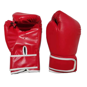 Guantes de Boxeo de PVC de Alta Calidad con Cierre de Velcro y Soporte para Muñeca para Adultos - Product Image 1