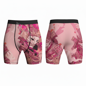 Shorts de compression respirants à séchage rapide pour arts martiaux, en polyester et élasthanne 300 GSM, avec taille haute élastique - Product Image 3