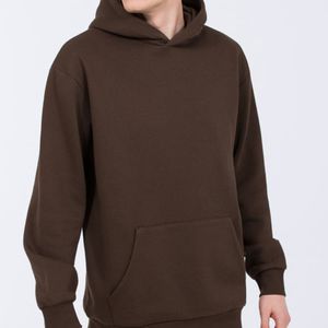 Sweat-shirts d'hiver unisexes personnalisés à coupe régulière et épaules tombantes, 100 % polyester, patchwork coton, imperméables, respirants, avec poche en polaire - Product Image 4