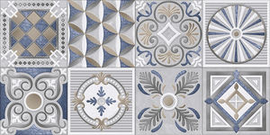 Azulejos de Cerámica Modernos con Acabado Pulido para Paredes Interiores y Baños, Instalación Adhesiva, Modelo 1483-HL-1, 300x600mm, Estilo Ladrillo - Product Image 4