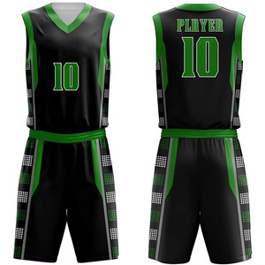 Ensemble d'uniformes de basketball performants avec des coutures durables et un confort exceptionnel pour les athlètes - Product Image 2