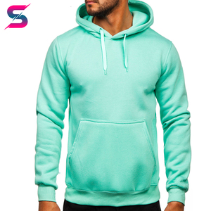 ชุดเสื้อฮู้ดสีเขียวมิ้นท์สำหรับผู้ชาย พร้อมกางเกงจ็อกเกอร์สีดำ แขนยาว ชุดลำลองสำหรับฤดูใบไม้ร่วง ผ้าฝ้ายระบายอากาศได้ดี สีพื้น ทรงพอดีตัว - Product Image 6