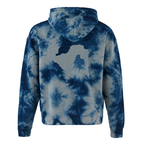 Sweat à capuche en polaire personnalisé, coupe-vent, imprimé numérique tie-dye, de qualité supérieure, en polyester/coton, pour homme, idéal pour l'hiver, en vente - Product Image 2
