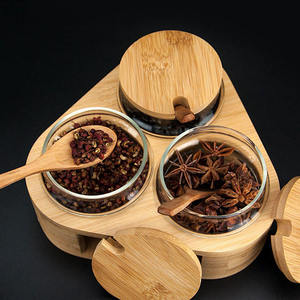 Indian Handcrafted Wooden Luxury Design Glass <b>Jar</b> Wooden Hand Carved <b>Spice</b> Box <b>Spice</b> Box Kitchen <b>Spice</b> Box at Reasonable Price - Product Image 4
