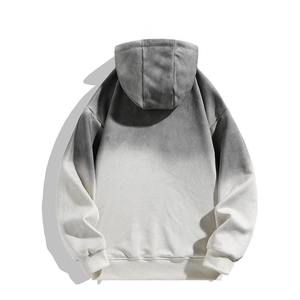 Custom <b>Men</b> Oversized <b>Black</b> Hoodie <b>Plain</b> Pullover <b>Sweatshirt</b> Heavyweight Cotton Fleece Streetwear Casual Hooded For Unisex - Product Image 3