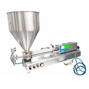 Machine de remplissage automatique électrique de haute précision 0,1 % pour sachets en plastique, pâte, liquide, miel, shampoing, huile, jus, confiture, capacité supérieure à 500 ml - Product Image 2