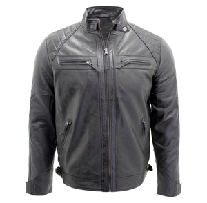 Manufacturer Seller Offers Wholesale <b>Long</b> Casual Winter Leather <b>Jacket</b> for <b>Men</b> New Motorbike Design Fabric <b>jacket</b> for <b>men</b> - Product Image 3