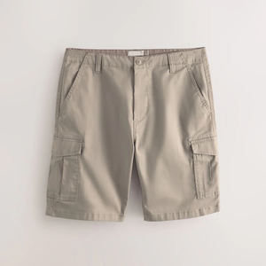 กางเกงขาสั้นกีฬาผู้ชายสำหรับฤดูร้อน ทรงตรง ไซส์ใหญ่ ผ้าเนื้อนุ่ม ระบายอากาศได้ดี เป็นมิตรกับสิ่งแวดล้อม สไตล์ไฮสตรีท - Product Image 3