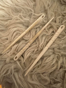 Juego Completo de Agujas de Hueso para Coser, Hacer Joyas, Bordar y Manualidades DIY, Artesanías Naturales - Product Image 3