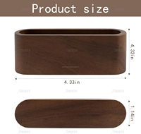 Vente en gros de porte-cartes de calendrier de table personnalisé en bois de hêtre poli de haute qualité, design floral moderne, léger, personnalisable